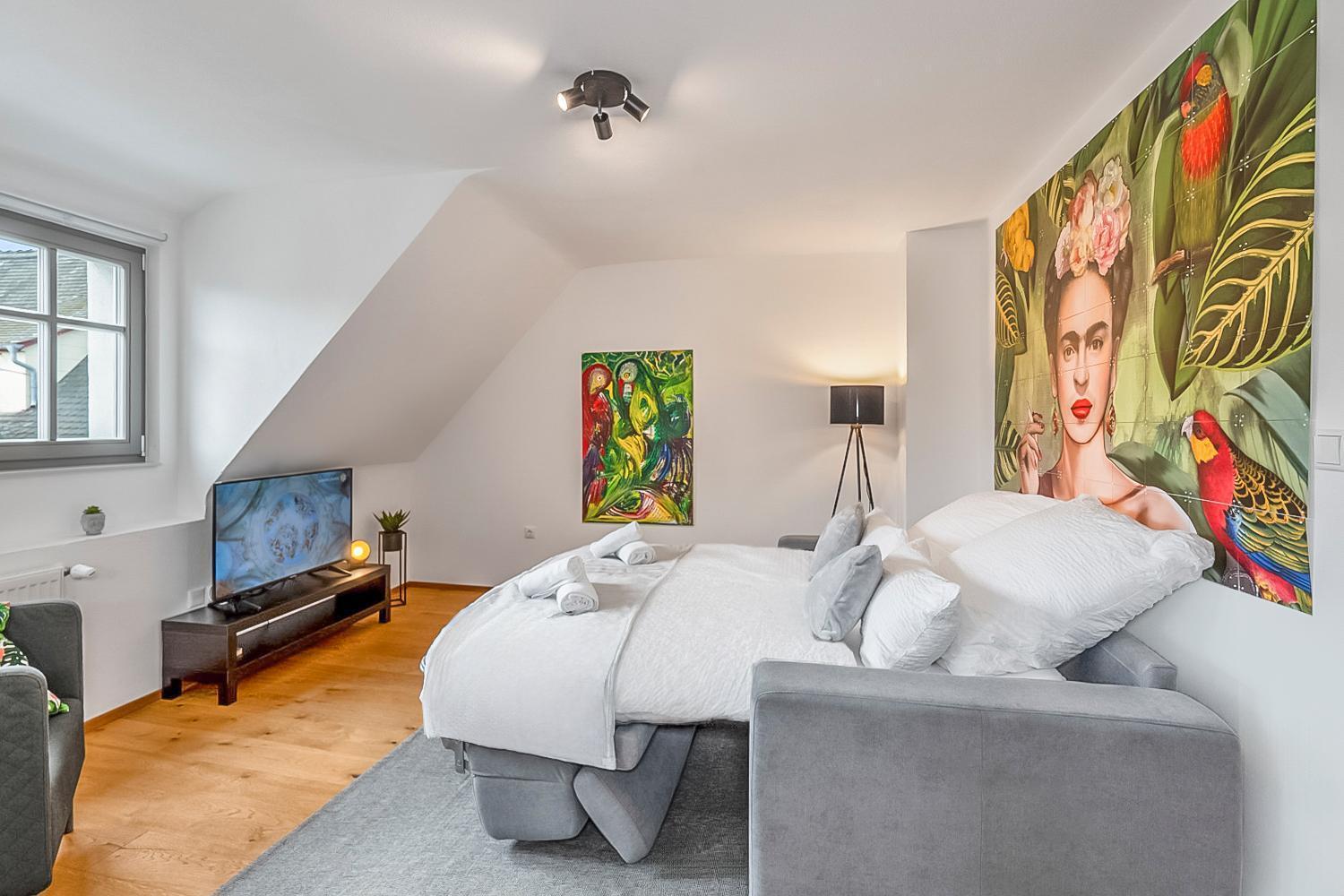 Namaste Homes - Ferienwohnung Mit Dachterrasse Bad Windsheim Luaran gambar