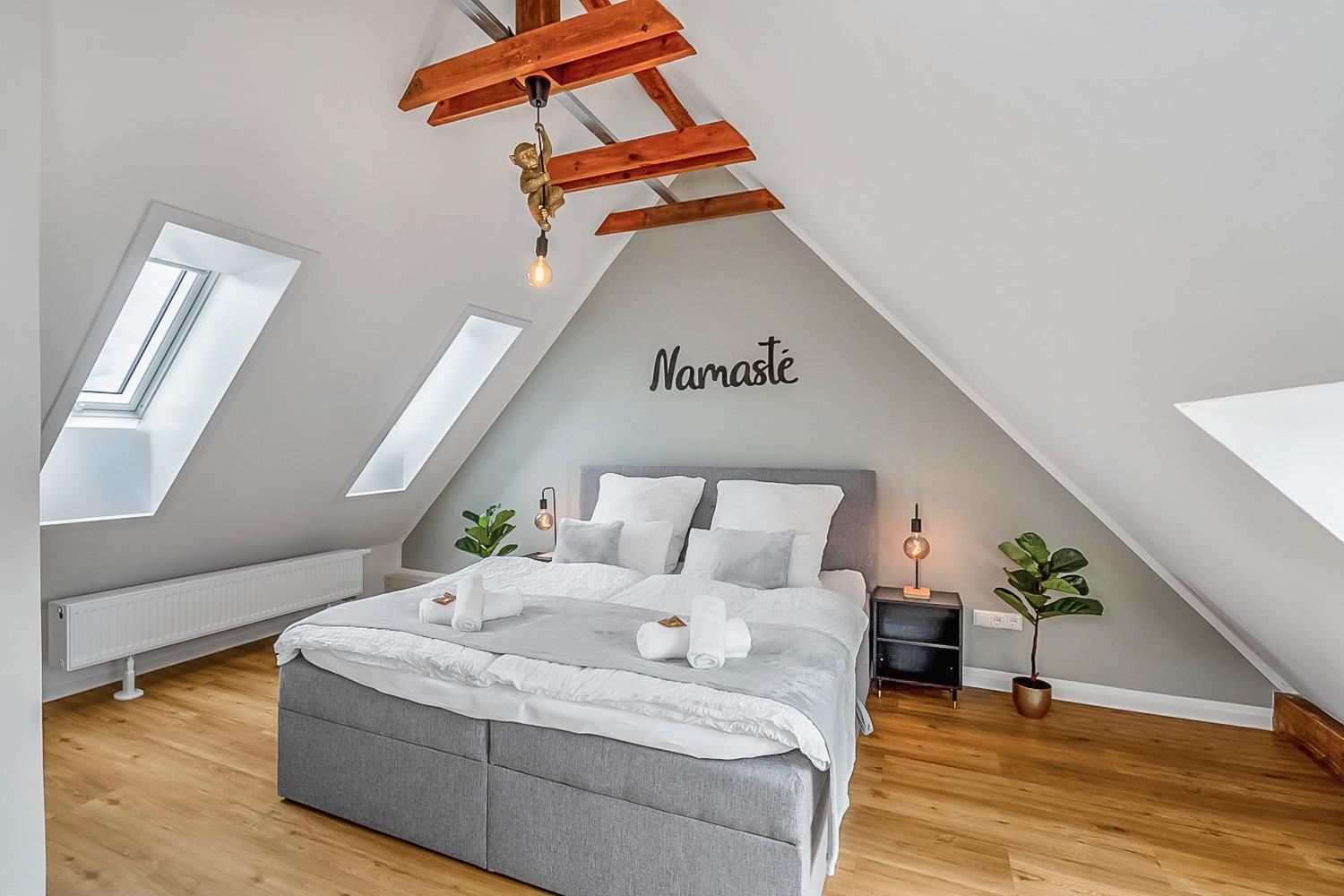 Namaste Homes - Ferienwohnung Mit Dachterrasse Bad Windsheim Luaran gambar